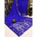 Picture of Grand Silk Midnight Blue Saree