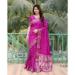 Picture of Comely Silk Indigo Saree