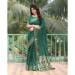 Picture of Admirable Silk Dark Green Saree