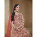 Picture of Good Looking Net Coral Anarkali Salwar Kameez