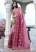 Picture of Lovely Silk Rosy Brown Saree