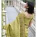 Picture of Shapely Silk Yellow Saree