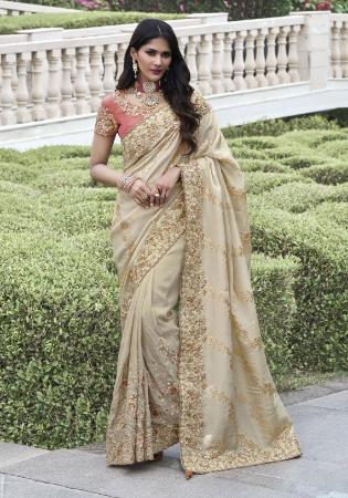 Picture of Splendid Silk Beige Saree