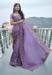 Picture of Shapely Silk Purple Saree