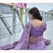 Picture of Shapely Silk Purple Saree