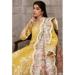 Picture of Rayon & Cotton Golden Rod Anarkali Salwar Kameez