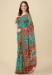 Picture of Wonderful Linen & Silk Medium Sea Green Saree