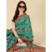 Picture of Wonderful Linen & Silk Medium Sea Green Saree