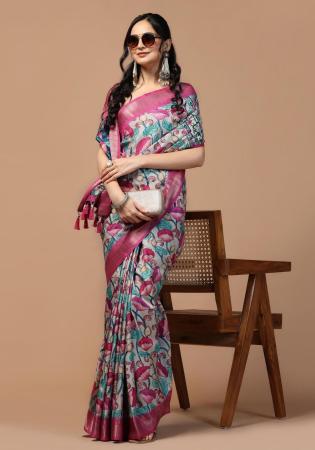 Picture of Admirable Silk Rosy Brown Saree