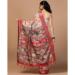 Picture of Comely Silk Dark Salmon Saree