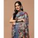 Picture of Appealing Silk Dark Grey Saree