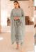 Picture of Georgette Dark Grey Straight Cut Salwar Kameez