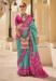 Picture of Shapely Silk Sea Green Saree