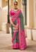 Picture of Exquisite Silk Medium Sea Green Saree