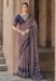 Picture of Graceful Silk Dark Blue Saree