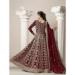 Picture of Bewitching Georgette Maroon Anarkali Salwar Kameez