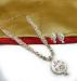 Picture of Amazing Ghost White Necklace Set