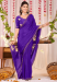 Picture of Graceful Silk Purple Saree