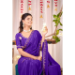 Picture of Graceful Silk Purple Saree