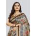 Picture of Elegant Silk Dark Olive Green Saree