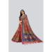 Picture of Elegant Silk Fire Brick Saree