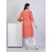 Picture of Elegant Rayon Medium Spring Green Kurtis & Tunic