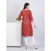 Picture of Elegant Rayon Maroon Kurtis & Tunic