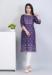 Picture of Comely Rayon Purple Kurtis & Tunic