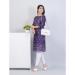 Picture of Comely Rayon Purple Kurtis & Tunic