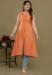 Picture of Excellent Cotton Dark Salmon Kurtis & Tunic