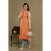 Picture of Excellent Cotton Dark Salmon Kurtis & Tunic