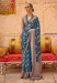 Picture of Charming Georgette Midnight Blue Saree