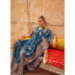 Picture of Charming Georgette Midnight Blue Saree