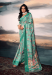 Picture of Bewitching Cotton & Silk Cadet Blue Saree