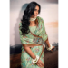 Picture of Nice Cotton & Silk Dark Sea Green Saree