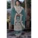 Picture of Georgette Medium Sea Green Straight Cut Salwar Kameez