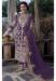 Picture of Sublime Georgette Purple Straight Cut Salwar Kameez