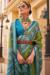 Picture of Beautiful Silk Dark Khaki Saree