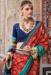 Picture of Fascinating Silk Fire Brick Saree