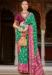 Picture of Excellent Silk Sea Green Saree