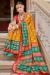 Picture of Alluring Silk Dark Orange Saree