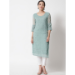 Picture of Sublime Georgette Powder Blue Kurtis & Tunic