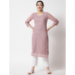 Picture of Shapely Georgette Rosy Brown Kurtis & Tunic