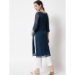 Picture of Superb Georgette Midnight Blue Kurtis & Tunic