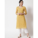 Picture of Well Formed Georgette Burly Wood Kurtis & Tunic