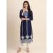 Picture of Good Looking Rayon Navy Blue Kurtis & Tunic