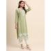 Picture of Appealing Rayon Dark Khaki Kurtis & Tunic