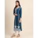 Picture of Lovely Rayon Dark Slate Blue Kurtis & Tunic