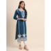 Picture of Lovely Rayon Dark Slate Blue Kurtis & Tunic