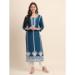 Picture of Lovely Rayon Dark Slate Blue Kurtis & Tunic